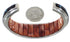 Silver Native American Mesa Design Multicolor Bracelet IS63333