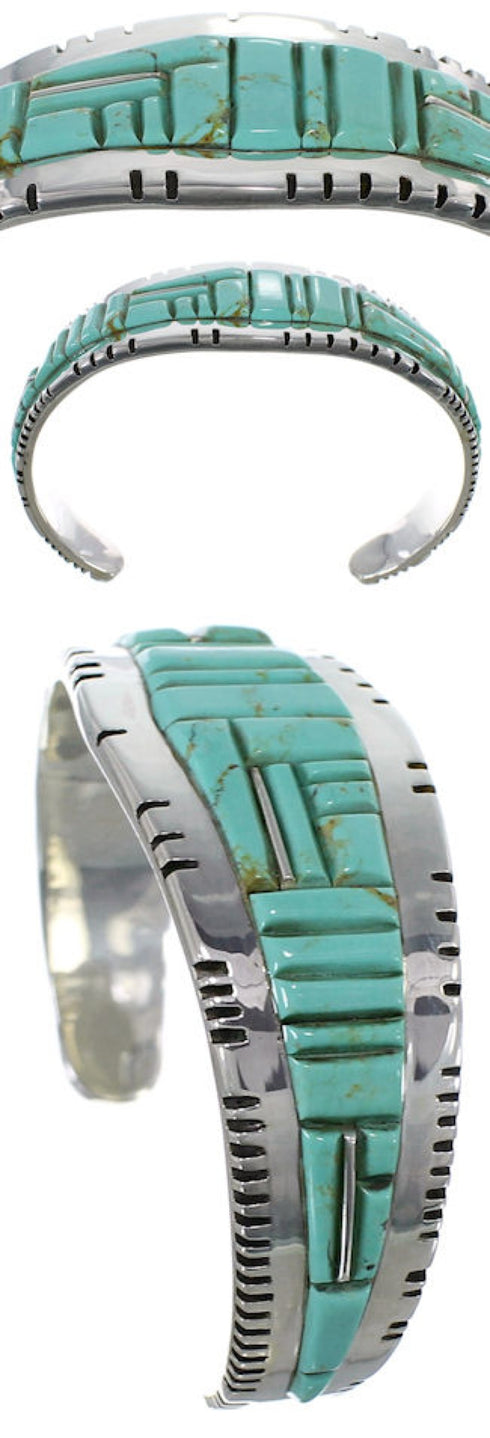 Turquoise Southwest Jewelry Silver High Quality Bracelet EX28228