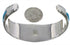 Turquoise Southwestern Sterling Silver Jewelry Cuff Bracelet EX27405