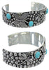 Turquoise Silver Southwest Butterfly Dragonfly Bracelet FX27152