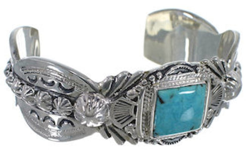 Turquoise Southwest Sterling Silver Jewelry Bracelet FX27469