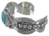 Turquoise Southwest Sterling Silver Jewelry Bracelet FX27469