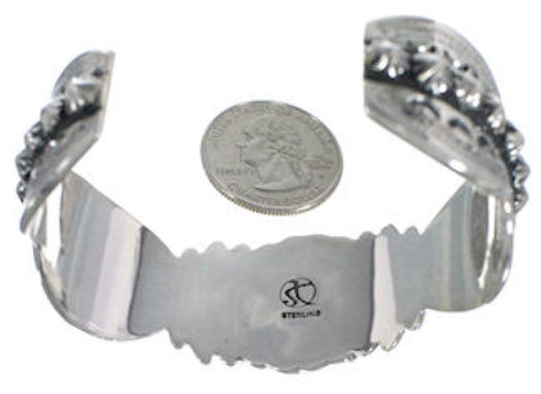 Southwest Sterling Silver Turquoise Jewelry Bracelet FX27470