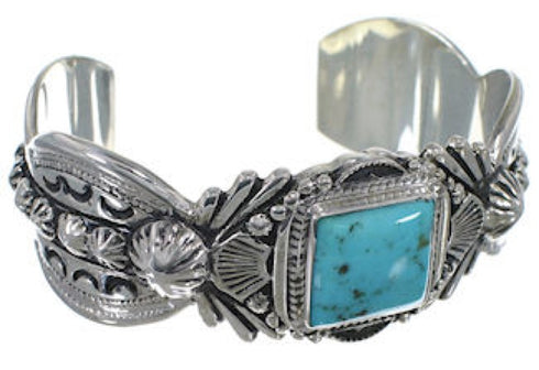Turquoise Southwest Sterling Silver Bracelet Jewelry FX27485
