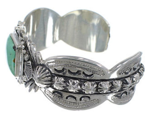 Southwest Silver Turquoise Cuff Bracelet FX27473