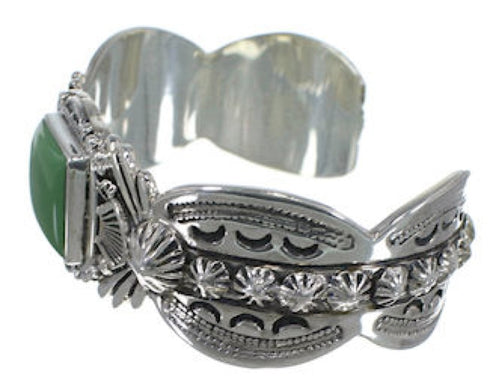 Genuine Sterling Silver Turquoise Southwest Bracelet Jewelry FX27487
