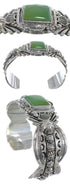 Genuine Sterling Silver Turquoise Southwest Bracelet Jewelry FX27487