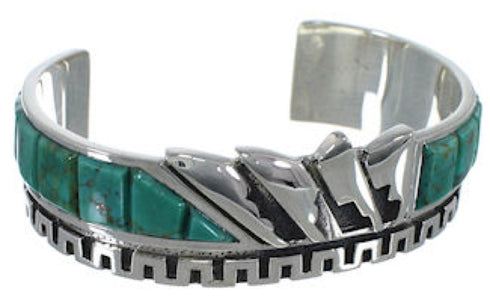Southwest Turquoise Inlay Cuff Bracelet BW66367