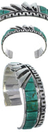 Southwest Turquoise Inlay Cuff Bracelet BW66367