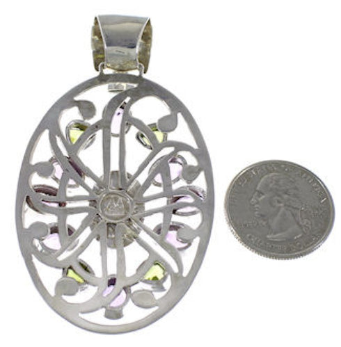 Gem Stone Pendant Southwest Multicolor Jewelry GS61265