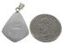 Southwestern Turquoise And Silver Jewelry Pendant EX29594