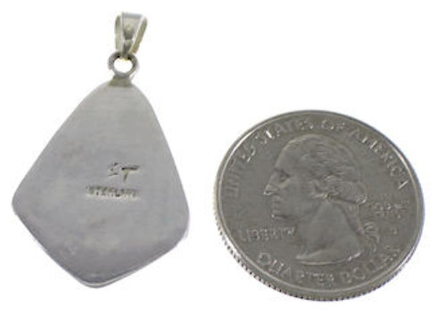 Genuine Sterling Silver And Multicolor Slide Pendant EX29612