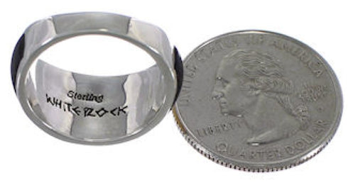 Tiger Eye Jewelry Multicolor Silver Whiterock Ring Size 6-3/4 RS34676