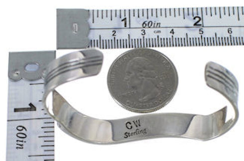 Mother Of Pearl Black Inlay Sterling Silver Bracelet Jewelry AS39717