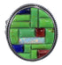 Silver Mojave Turquoise Multicolor Ring Size 6-3/4 Jewelry NS43874
