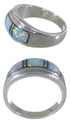 Southwest Opal Sterling Silver Ring Size 7-3/4 MW64412