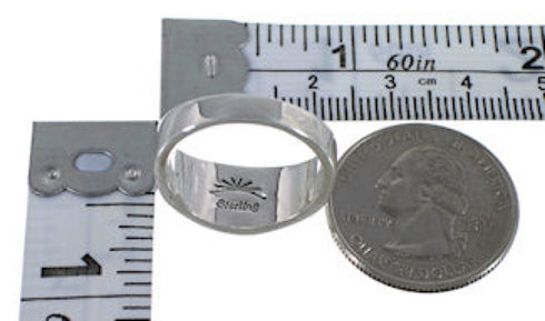 Southwest Opal Sterling Silver Jewelry Ring Size 5-3/4 MW64402