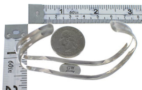 Multicolor Sterling Silver Cuff Bracelet YX74913