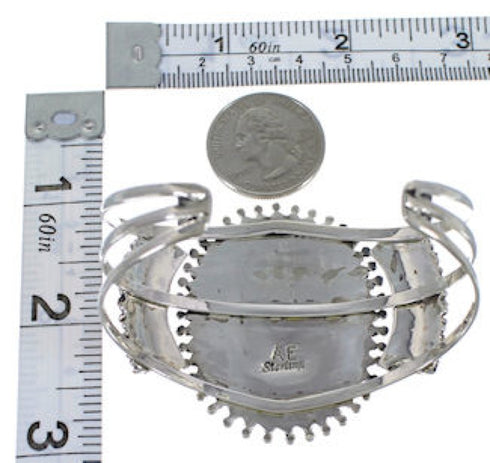 Oyster Shell Authentic Sterling Silver Cuff Bracelet Jewelry NS33721