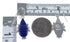 Sterling Silver Southwest Lapis Earrings EX44197