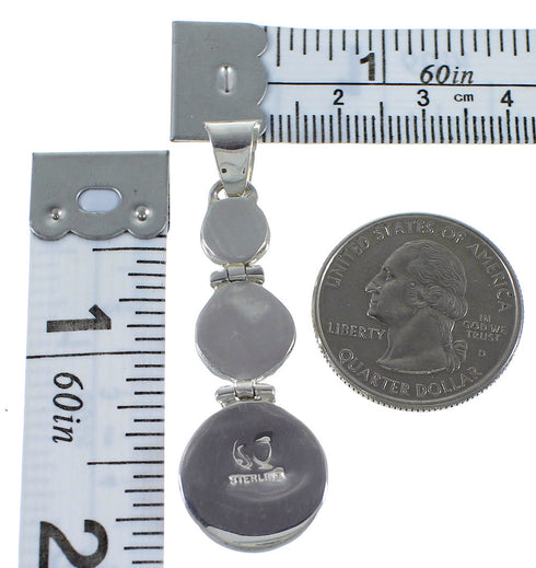 Lapis Genuine Sterling Silver Pendant EX44211