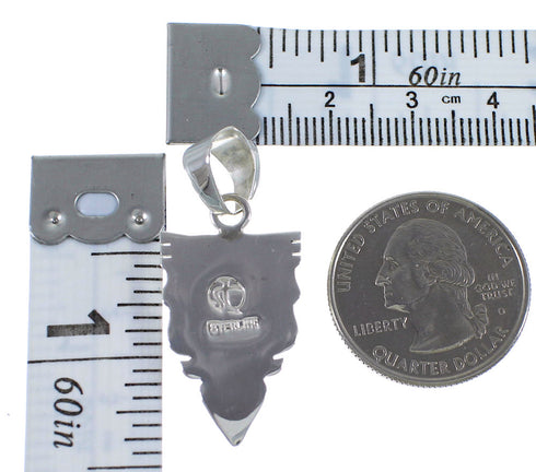 Southwestern Lapis Silver Pendant EX44213