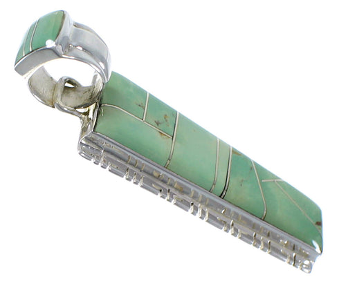 Sterling Silver Jewelry Turquoise Pendant PX41552