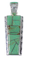 Sterling Silver And Turquoise Pendant PX41559