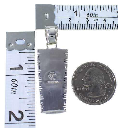 Sterling Silver And Turquoise Pendant PX41559