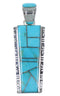 Turquoise Inlay Jewelry Silver Pendant PX41575