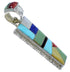 Silver And Multicolor Jewelry Pendant PX41580