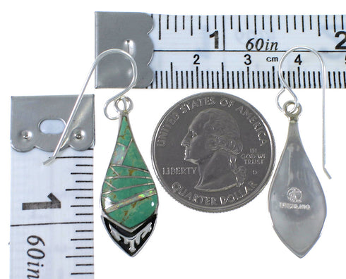 Turquoise And Opal Southwestern Earrings EX41165