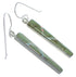 Southwestern Silver Turquoise And Opal Earrings EX44850