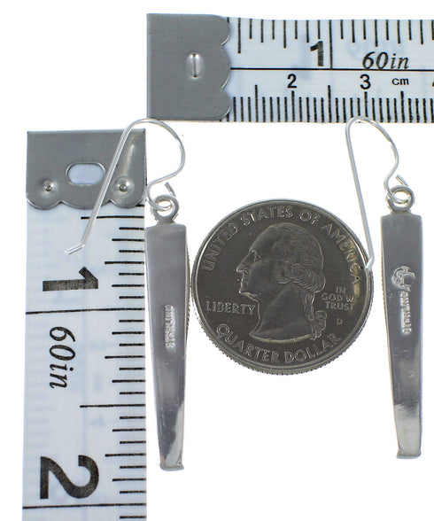 Southwestern Silver Turquoise And Opal Earrings EX44850