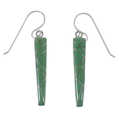 Southwest Sterling Silver Turquoise Earrings EX44862