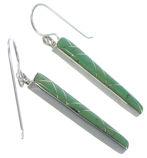 Southwest Sterling Silver Turquoise Earrings EX44862