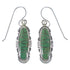 Southwestern Silver Jewelry Turquoise Hook Dangle Earrings AX48819