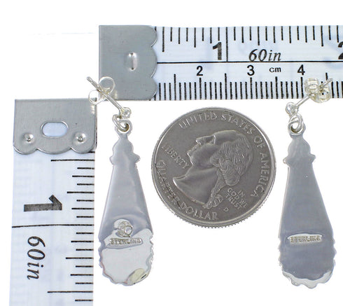 Multicolor Jewelry Southwest Post Dangle Earrings AX49085