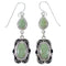 Southwest Sterling Silver Turquoise Jewelry Hook Earrings AX49089