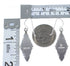 Silver Turquoise Southwest Hook Dangle Earrings CX45689