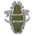 Opal And Turquoise Sterling Silver Ring Size 7-3/4 AX52640