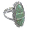 Southwestern Opal And Turquoise Inlay Silver Ring Size 6 AX52661