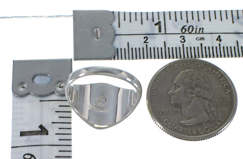 Opal And Turquoise Genuine Sterling Silver Jewelry Ring Size 7-1/4 AX52311