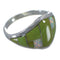 Opal And Turquoise Sterling Silver Jewelry Ring Size 8-1/4 AX52314