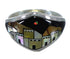 Sterling Silver Multicolor Native American Village Design Ring Size 5-1/4 AX52561
