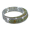 Sterling Silver Turquoise Inlay Ring Size 5-1/4 EX42189