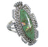 Southwest Turquoise And Opal Silver Ring Size 6-1/2 TX45595
