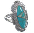 Opal Turquoise Sterling Silver Southwest Ring Size 6-3/4 TX45726