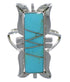 Southwestern Turquoise And Silver Ring Size 6-1/2 EX44229