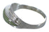 Sterling Silver Turquoise Inlay Ring Size 8-1/2 EX44870